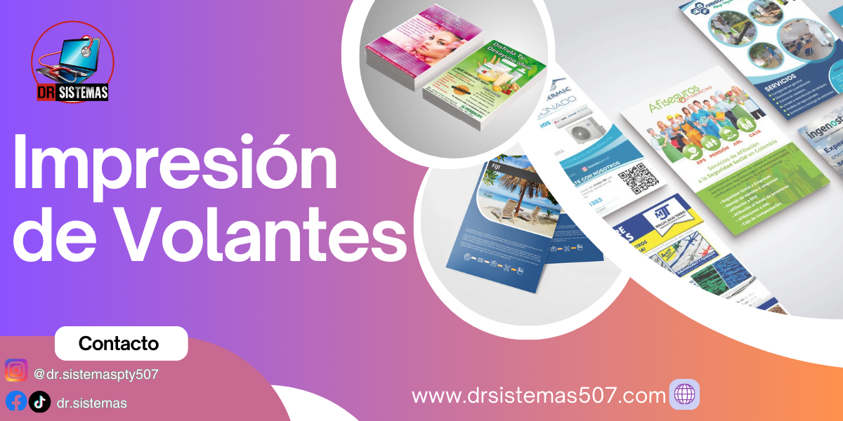 Impresión de volantes y flyers